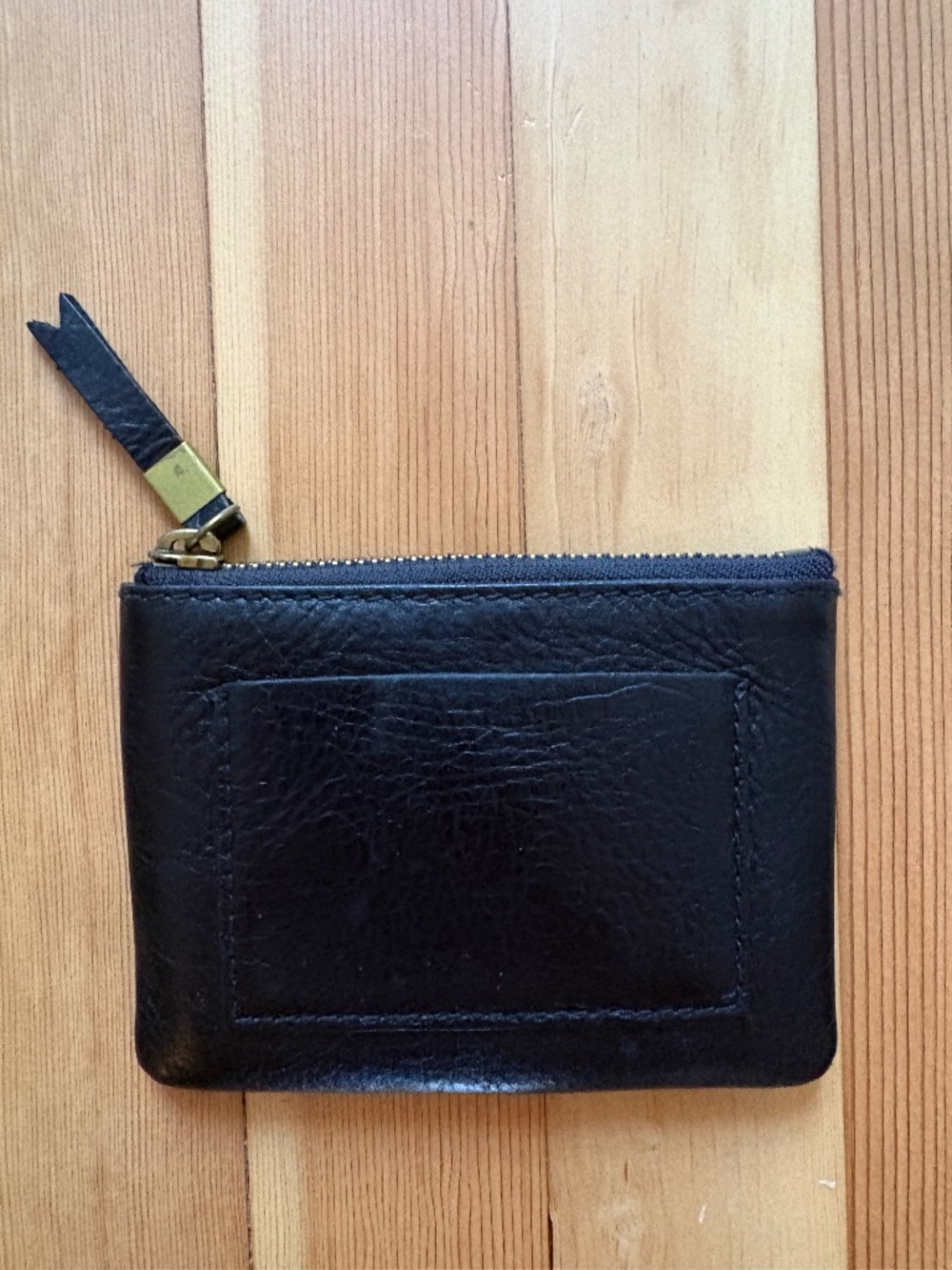 Black Madewell Small Travel Zip Pouch